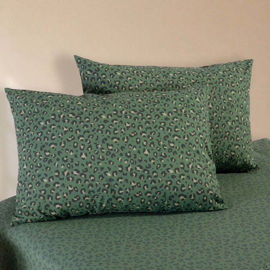 Nef-Nef Homeware Комплект Плик за Завивка 100% Памук 240x230cm Супердвойна с 2 Калъфки за Възглавници Бежов