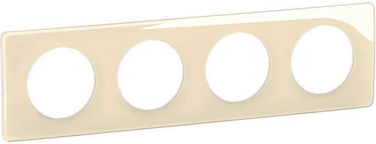Celiane Frame 4 Positions Ivory