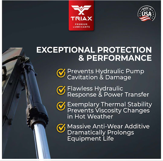 Ulei Hidraulic Premium Triax Powerflow Hlp 46 18,92 L
