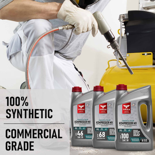 Ulei Complet Sintetic Aer Compresor Triax Kompressor Mv Iso 100 946 Ml