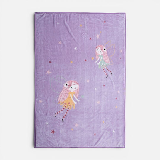 Nef-Nef Homeware Одеяло Fairy Tale Mauve 220x160см