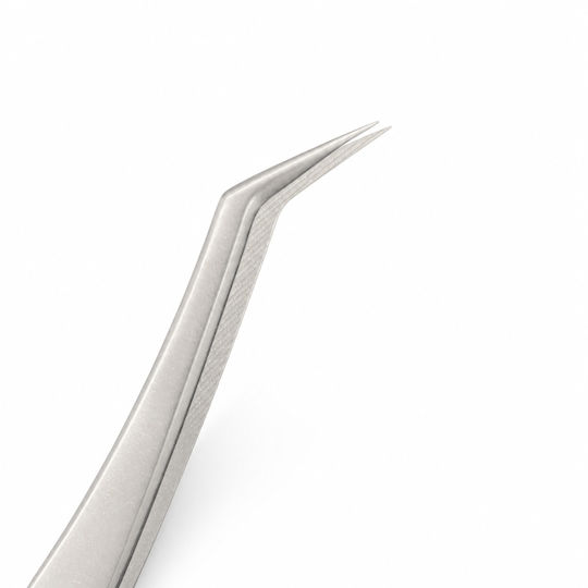 Dancing Swan A8 Professional Isolation Tweezers Eyelash Extensions – Precision Curved Tip