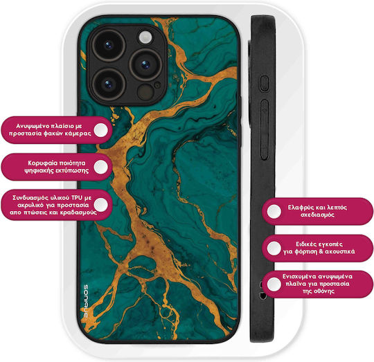 Sonique Marble Series Case Motorola Edge 70 Pro 5g Green