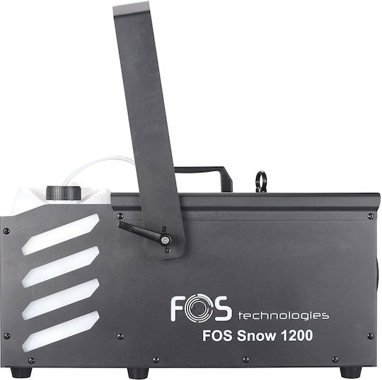 Fos Technologies 1200 Schneemaschine 1200W mit Drahtlosem Controller und Verbindung mit Lichtsteuerung