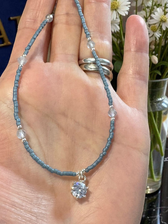 Ezera Choker Talisman Din Argint