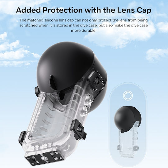 Водоустойчива Калъфка Amagsin Insta360 X4 Full Invisible 50 Метра