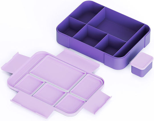 Estia Save The Aegean Plastic Kids Food Container 1.33lt Garden Friends