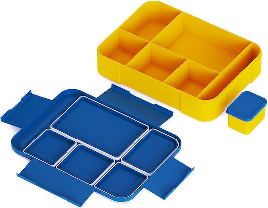 Estia Save The Aegean Plastic Kids Food Container 1.33lt City Heroes