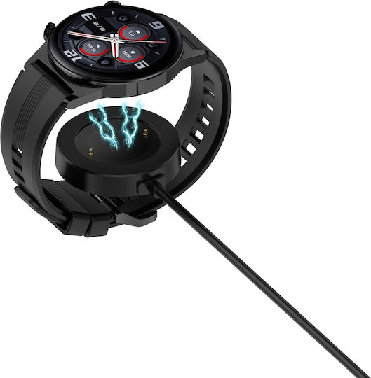Honor Watch 5 Usb Port Split Магнитен Кабел За Зареждане На Часовник Черен