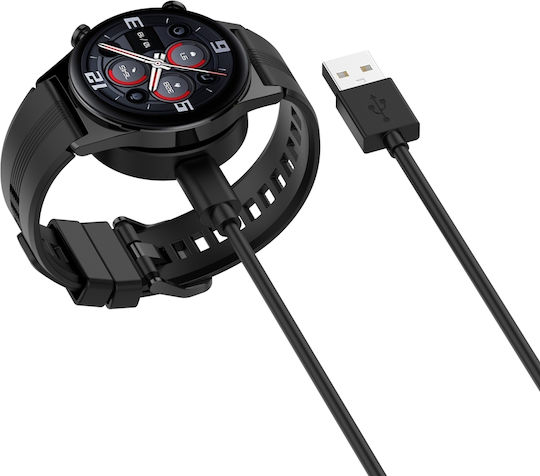 Honor Watch Gs 4 Smartwatch Magnetisches Ladekabel Stil Split Schwarz