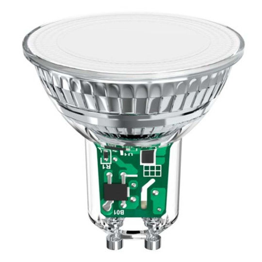 Calex Bec Inteligent LED 4.9W pentru Dulie GU10 și Formă PAR16 RGB 345lm