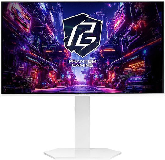 ASRock PGO27QSA-W QD-OLED Gaming Monitor 27" QHD 2560x1440 240Hz with Response Time 0.03ms GTG White