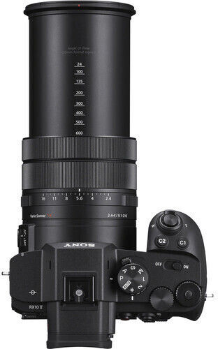 Sony RX10 V Kompaktkamera 20.1MP 4K UHD Optischer Zoom 25x Schwarze