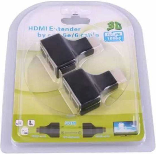 Удължител на HDMI сигнал чрез Cat-5e/6 кабел Ty-05218