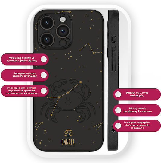 Sonique Zodiac Series Mobile Phone Case Motorola Edge 70 Pro 5g Cancer