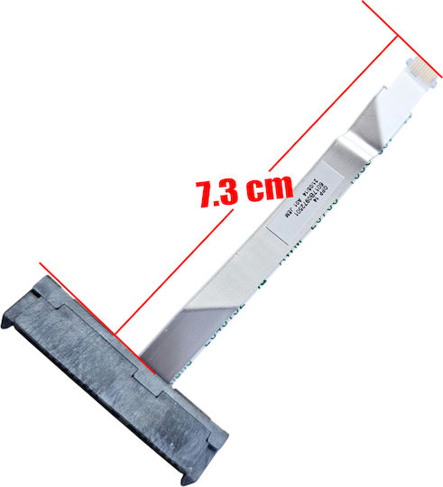 Кабел за твърд диск HDD SATA, съвместим с HP 14-ck 14-cm 14-cy 14-cs 14-dg 245 246 G6 G7 240 G7 10-пинов 6017b0972501 OEM код 1-hdc0085