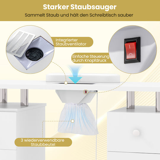 Costway Manicure Table