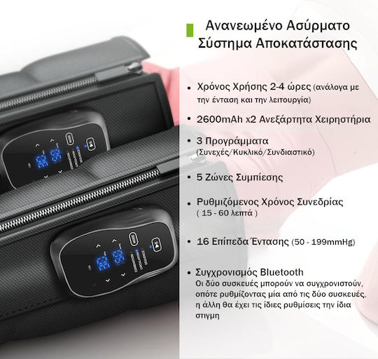 MegaFitness Αεροθάλαμος Λεμφικού Μασάζ & Πρεσσοθεραπείας Κάτω Άκρων