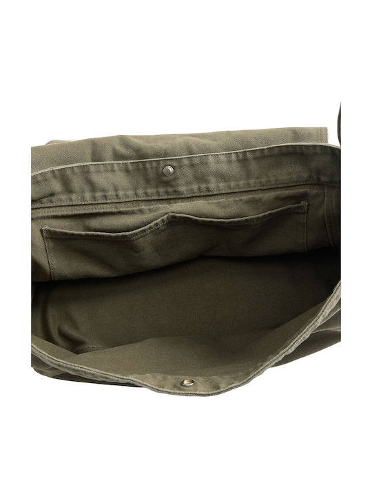 Damen Schultertasche Khaki