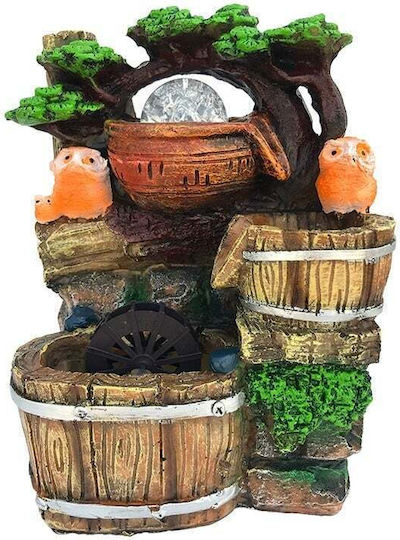 Velve Dekorative Eule Polyresin 18x26cm
