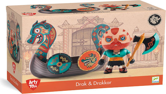 Djeco Drak & Drakkar Φιγούρα 18εκ.