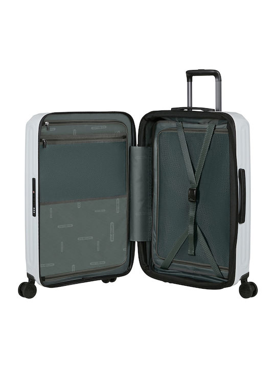 Samsonite Spinner Среден Куфар за Пътуване Твърд Metallic Stone Височина 69см.