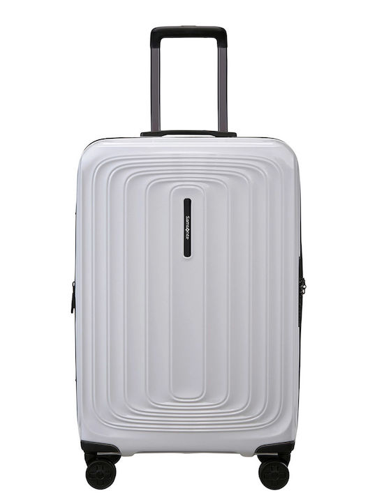 Samsonite Spinner Среден Куфар за Пътуване Твърд Metallic Stone Височина 69см.