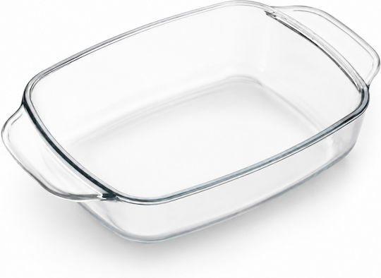 Rectangular Heat-Resistant Glass Cookware 38x25.3x6.5cm