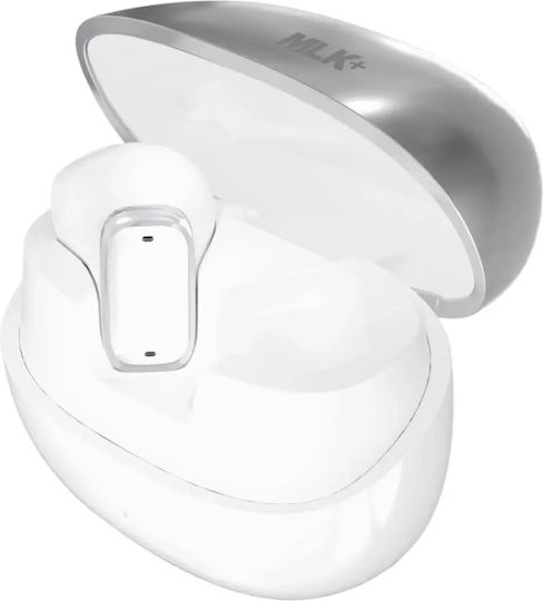 MLK+ Y580 AI Ohrstöpsel Bluetooth Kopfhörer Mit Ladekoffer Weiße