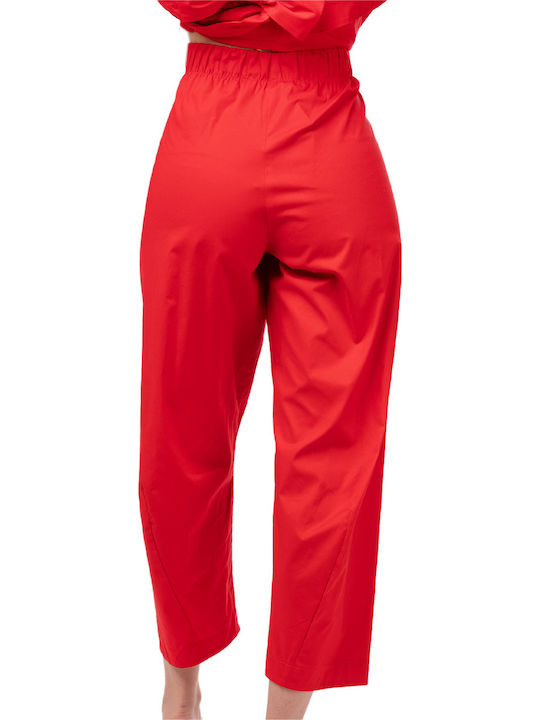 Moutaki 03 06 Damen Stoffhose Rot
