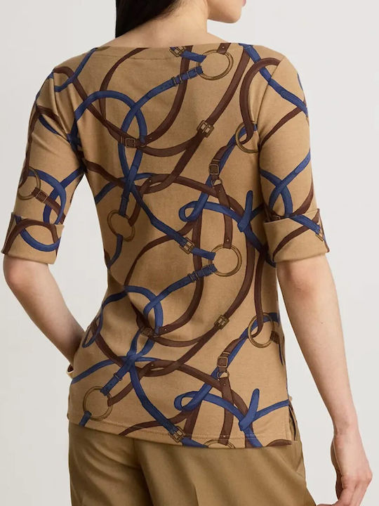 Γυναικείο T-shirt Medium Beige