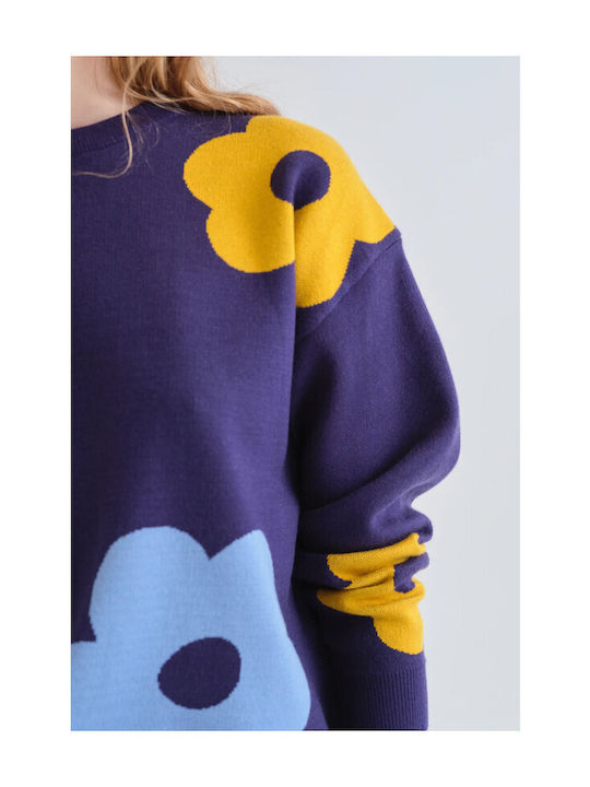 Damen Pullover Blau