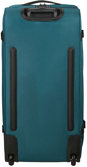 American Tourister Track Duffle Σακ Βουαγιάζ Πετρόλ Υφασμάτινο