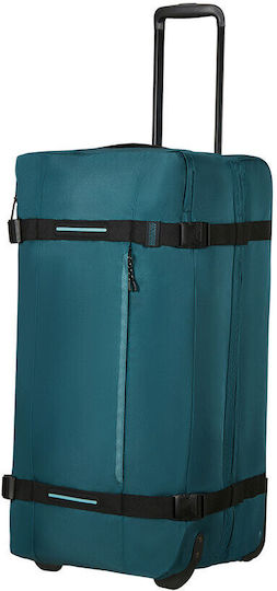 American Tourister Track Duffle Σακ Βουαγιάζ Πετρόλ Υφασμάτινο