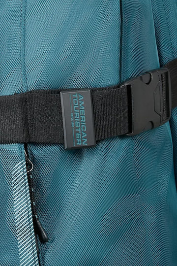American Tourister Track Duffle Σακ Βουαγιάζ Πετρόλ Υφασμάτινο