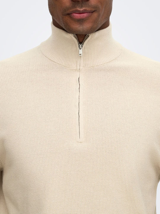 Herrenblusen Beige