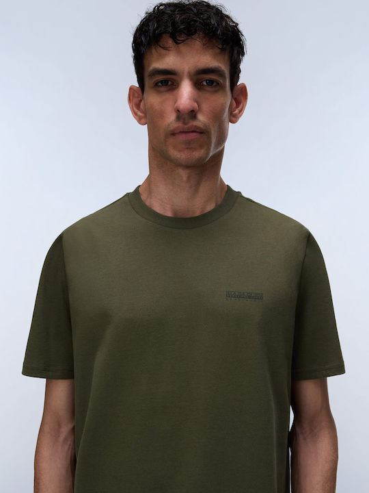 Napapijri T-shirt Χακί