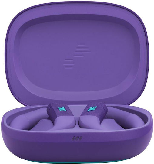 JBL Endurance Peak 4 In ear Безжични слушалки Акустики с Устойчивост на изпотяване и Калъф за зареждане Лилав
