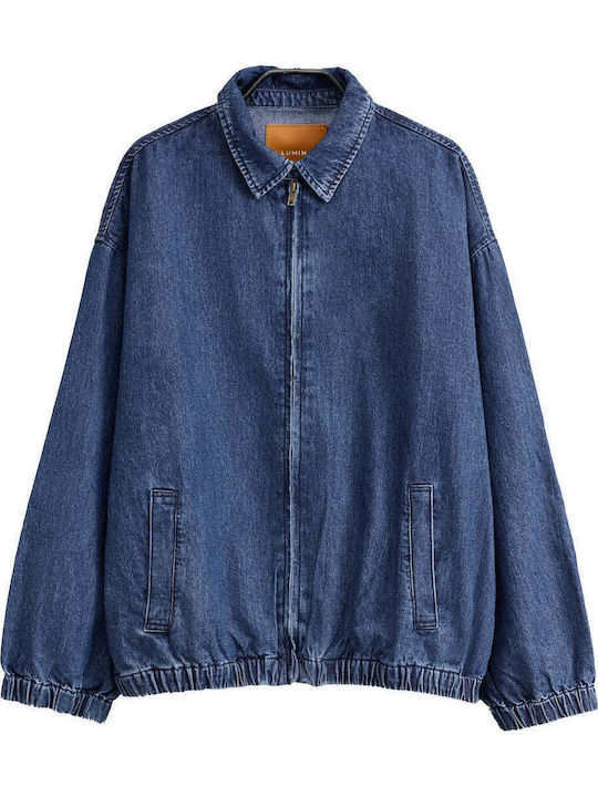 Damenjacke Für Winter Blau