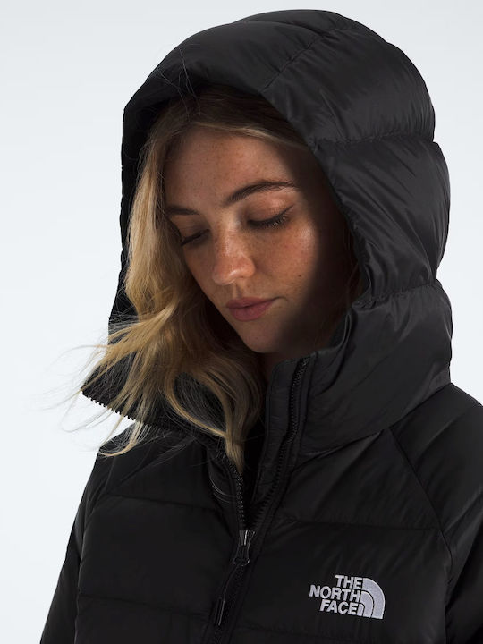 Hydrenalite Jachetă Dama Puffer Scurtă Pentru Iarnă Negru Tnf