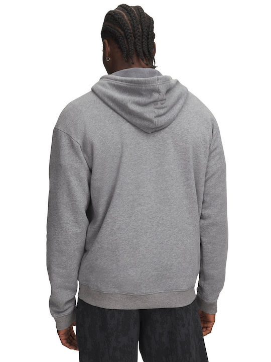 Under Armour Φούτερ Γκρι με Κουκούλα