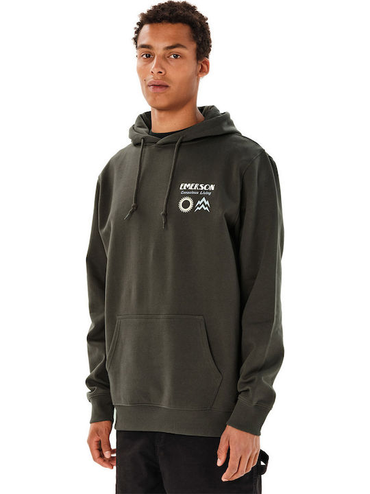 Hooded Sweatshirt Pine Green