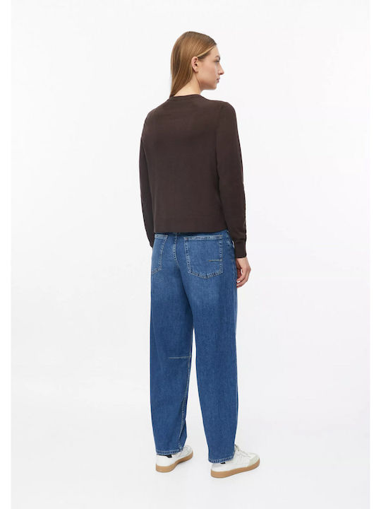 Women's Knitted Cardigan Brown