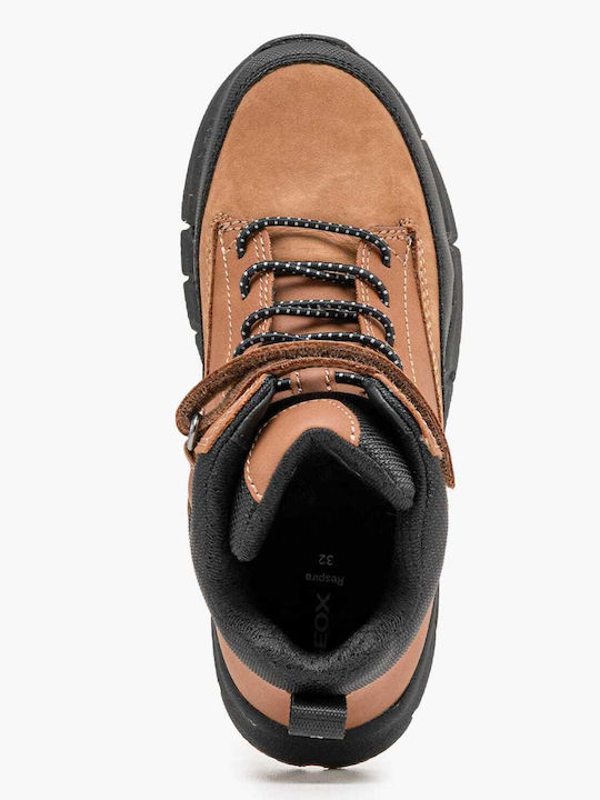 Kinder Sneaker Hoch Anatomisch Tabac Braun