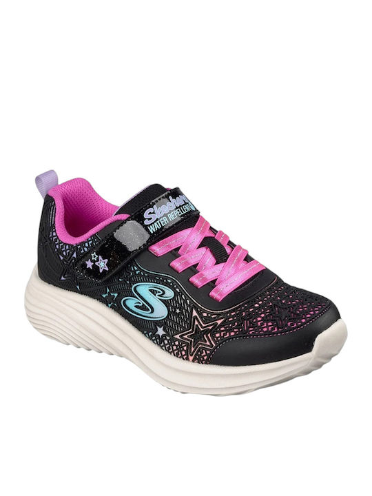 Bounder Kids Sneakers with Hoop & Loop Closure Black