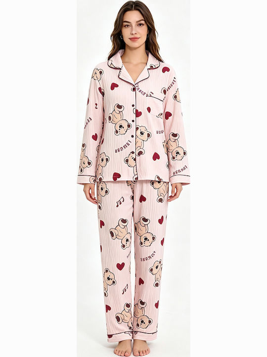 Goodnight Summer Women's Pyjamas Set Pink