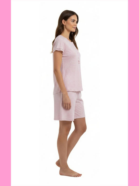 Noidinotte Summer Women's Pyjamas Set Dusty Rose