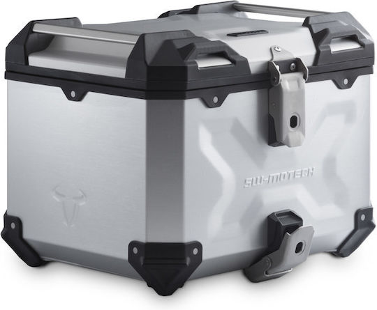 Σετ Βάσης Βαλίτσας Topcase Sw-motech Trax Adv Ktm 1290 Super Adventure S R 20 Ασημί