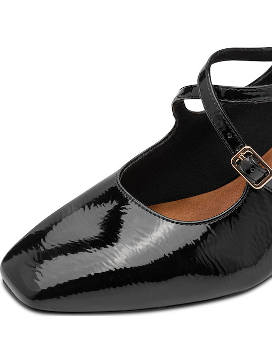 Lackleder Pumps Schwarz