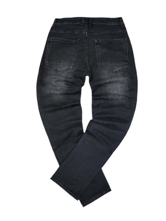 Pantaloni de blugi pentru bărbați Slim Fit Negri